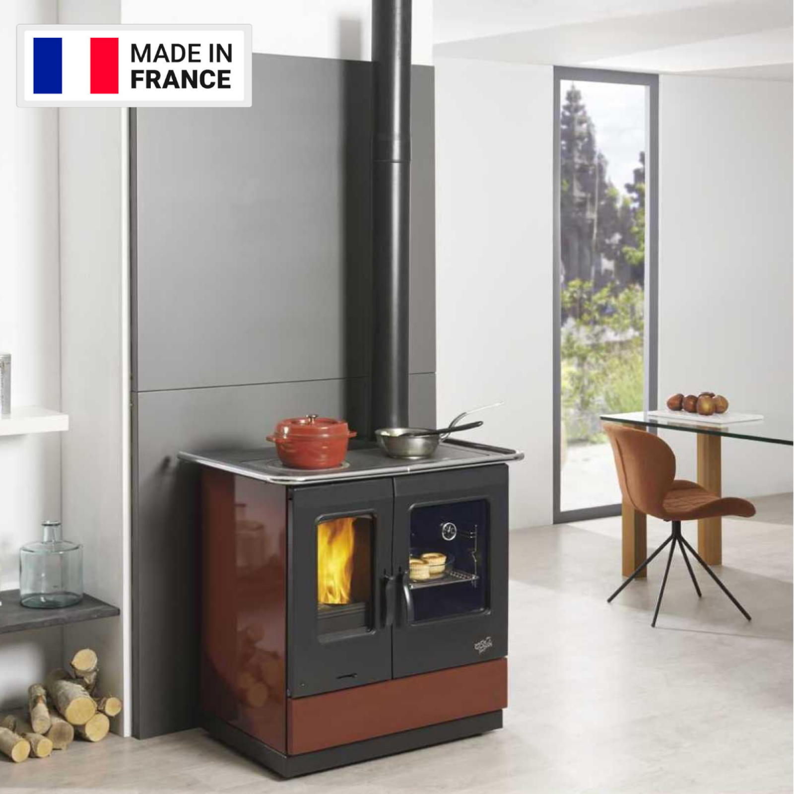 Cuisinière à bois Armonnie 10.5 kW Cuisinière Godin — free download